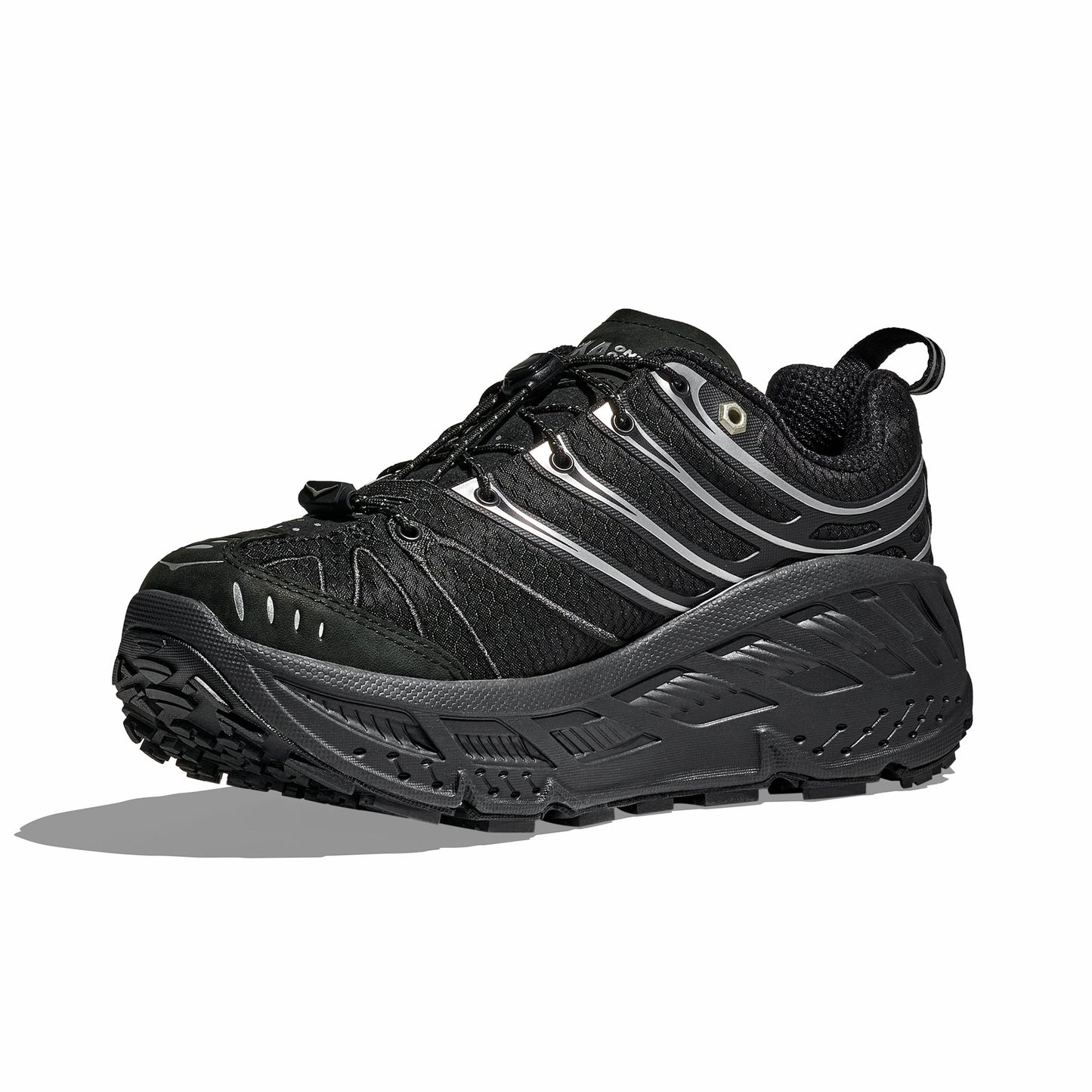 HOKA Men's Stinson EVO GTX (Black/Silver)