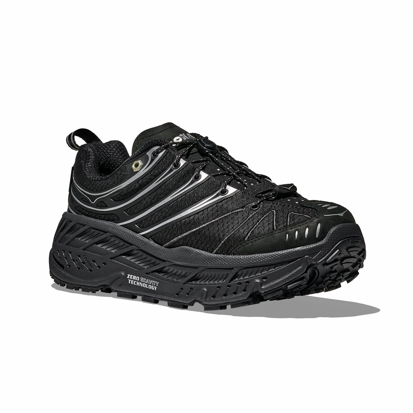 HOKA Men's Stinson EVO GTX (Black/Silver)