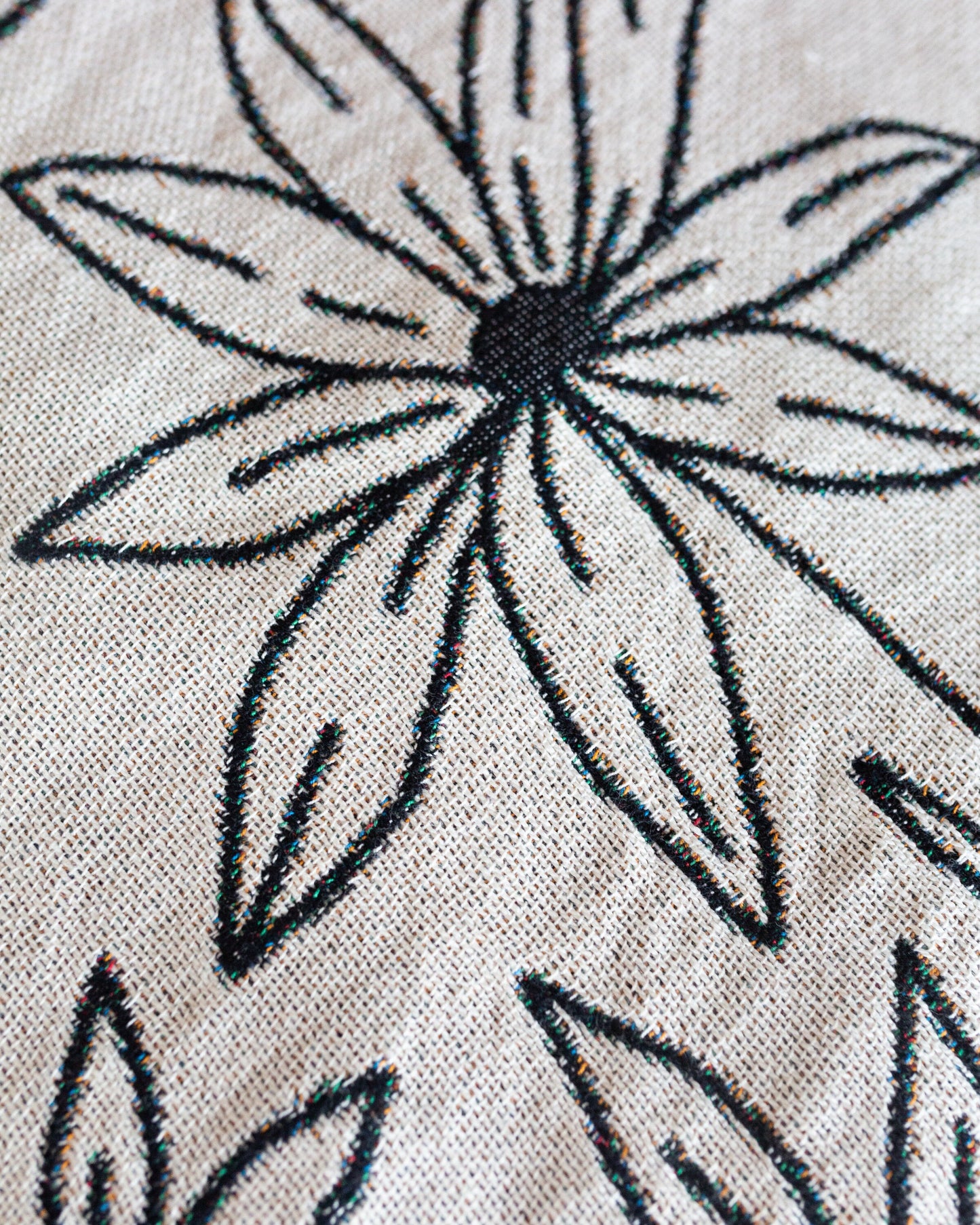 Grandparent Gift Blanket: Flower Woven Throw, Christmas Gift for Grandma Grandpa, Anniversary, Grandparents Make The World Softer Kinder