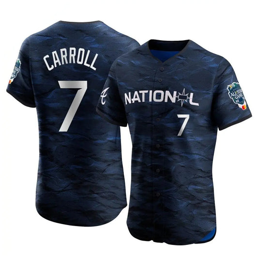 Arizona Diamondbacks #7 Corbin Carroll Player Royal Limited Elite National League Game All-Star Stitched Baseball Jersey