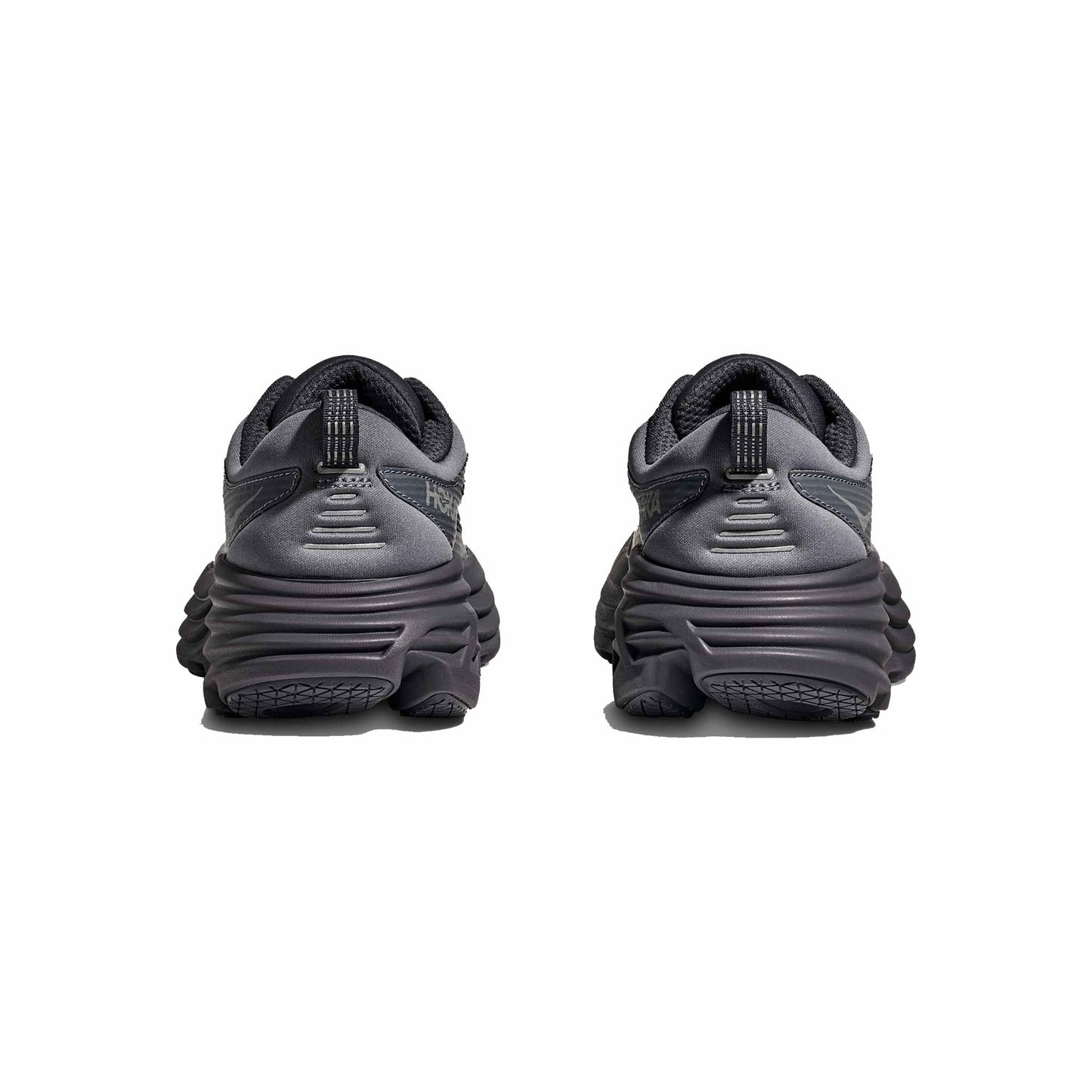 Hoka Unisex Bondi 8 TS Caged (Charcoal Grey/Grey Skies)