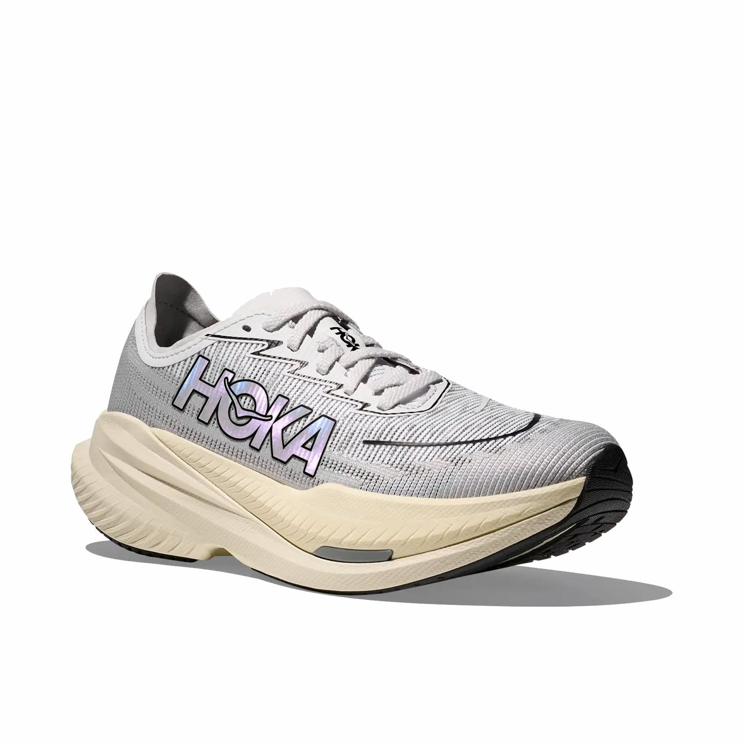 Hoka Unisex Mach X2 (White/Cosmic Grey)