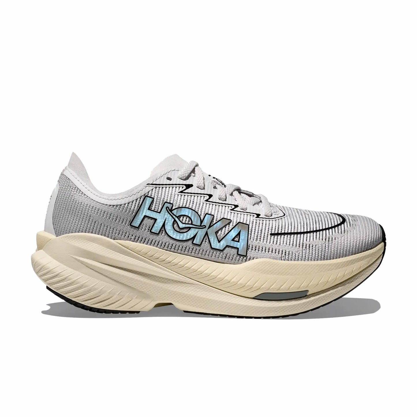 Hoka Unisex Mach X2 (White/Cosmic Grey)
