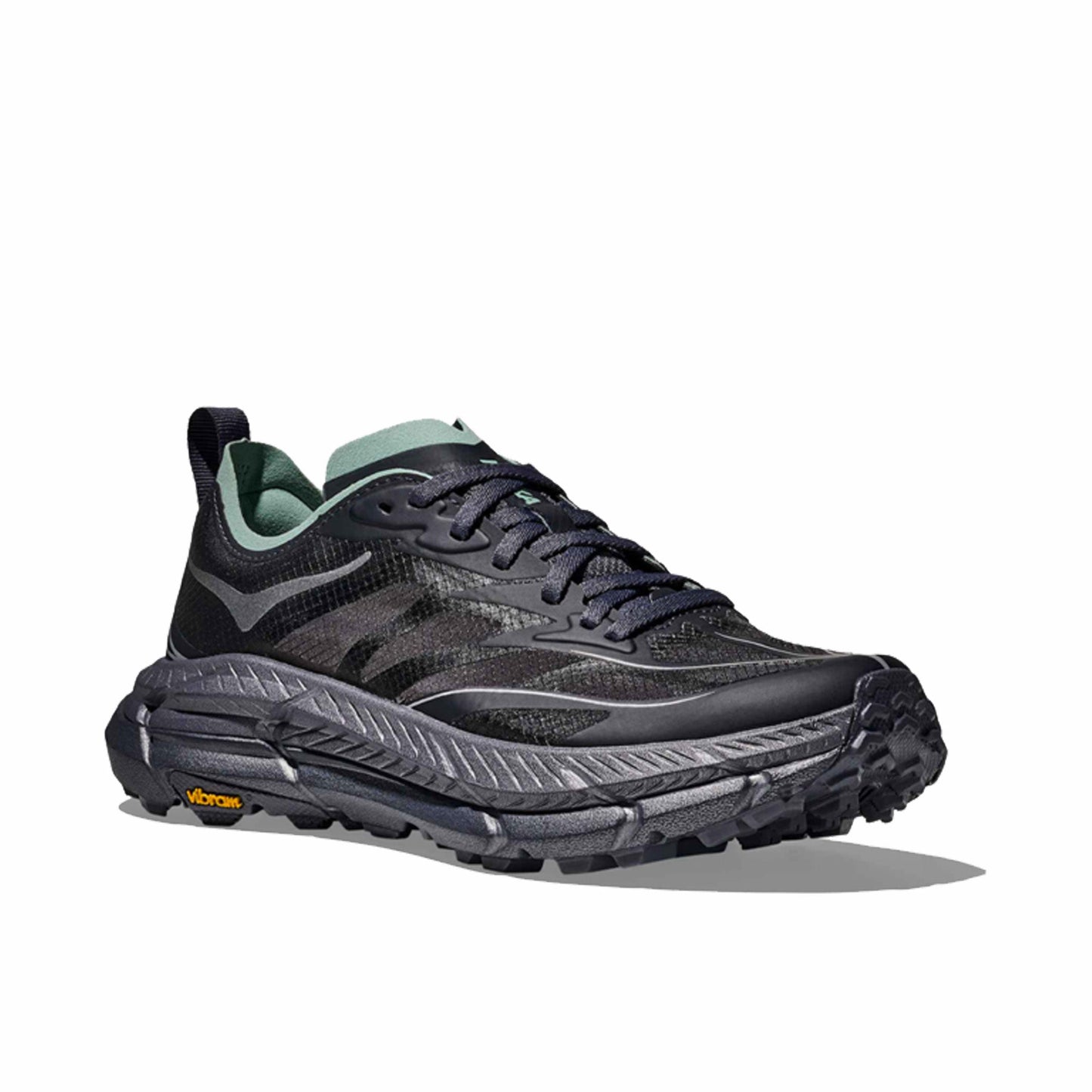 HOKA Unisex Mafate Speed 4 Lite (Charcoal Grey/Jade)