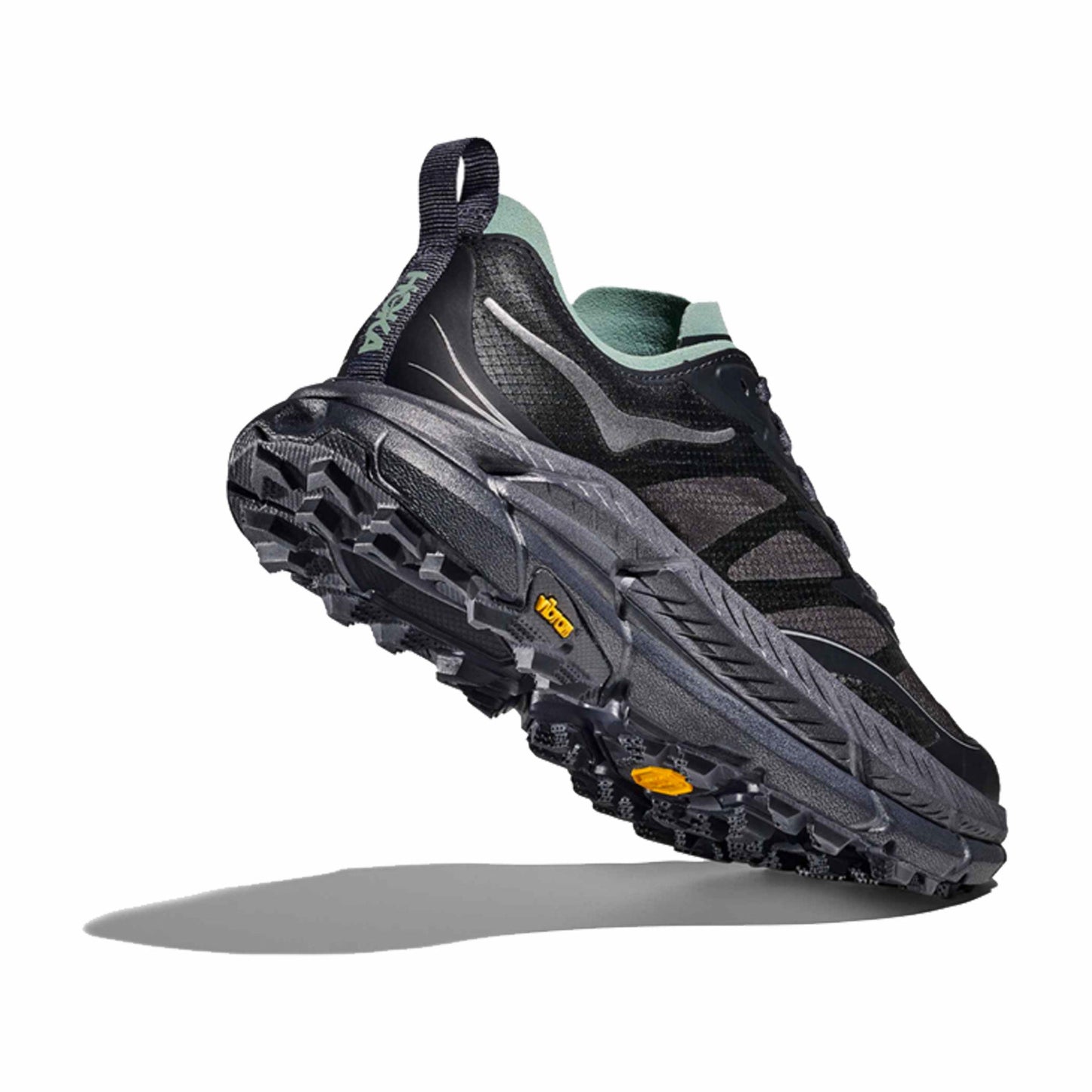 HOKA Unisex Mafate Speed 4 Lite (Charcoal Grey/Jade)