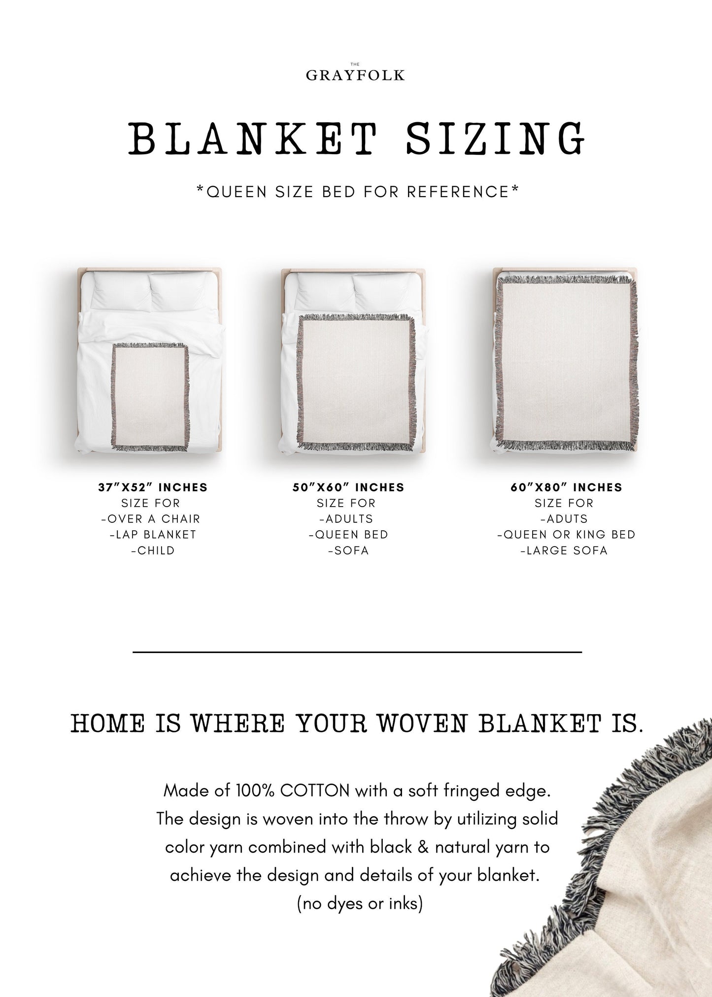 LETTER BLANKET Personalized Gift Love Birthday Gift For Mom Dad Grandma Woven Cotton Anniversary Gift Girlfriend Boyfriend Husband Wife